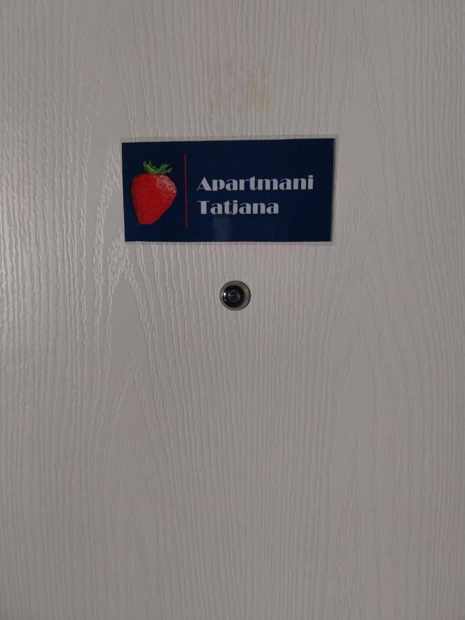 Apartments Tatjana Jagodina Exterior foto